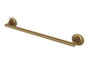 18 in. Towel Bar in French Brass