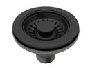 ROHL® Matte Black 3-1/2 in. Basket Strainer 