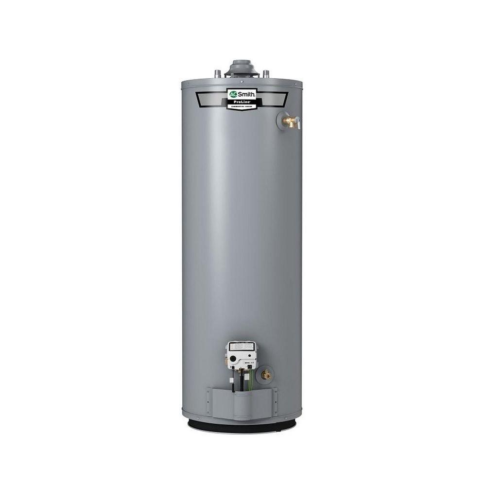 A.O. Smith Tall 40 MBH Residential Natural Gas Water Heater 