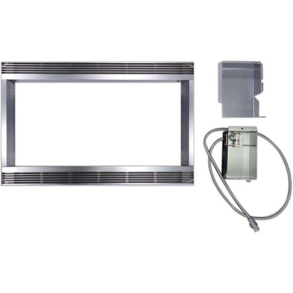 Sharp Electronics Stainless Steel Built-In Microwave Trim Kit 