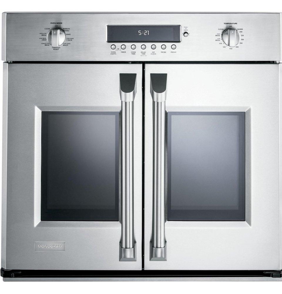Monogram&reg; Stainless Steel 29-3/4 in. 5 cu. ft. Single Oven 