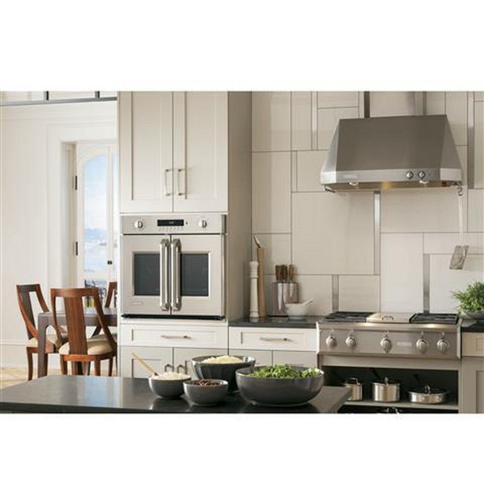 Monogram&reg; Stainless Steel 29-3/4 in. 5 cu. ft. Single Oven 