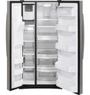 GE&reg; Stainless Steel 32-3/4 in. 16.23 cu. ft. Side-By-Side Refrigerator 