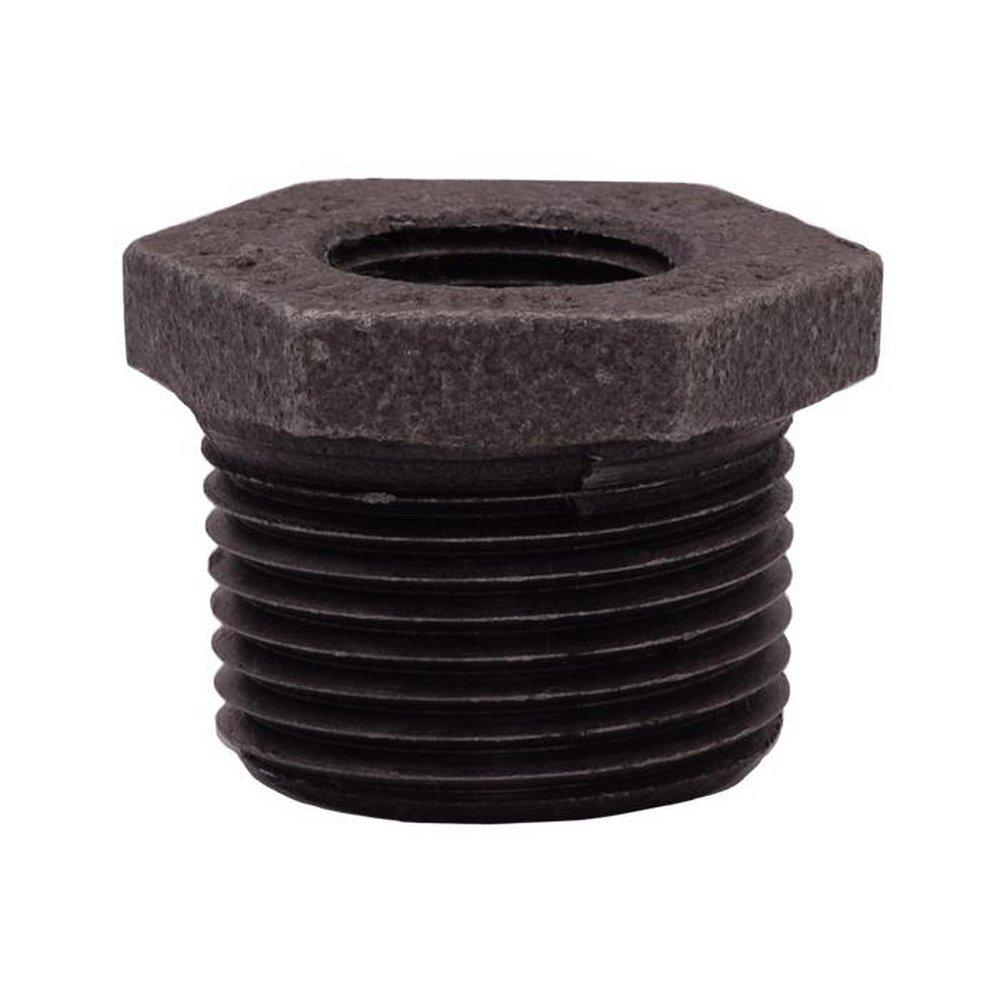 Legend Valve & Fitting HEX Black Malleable Iron Bushing 