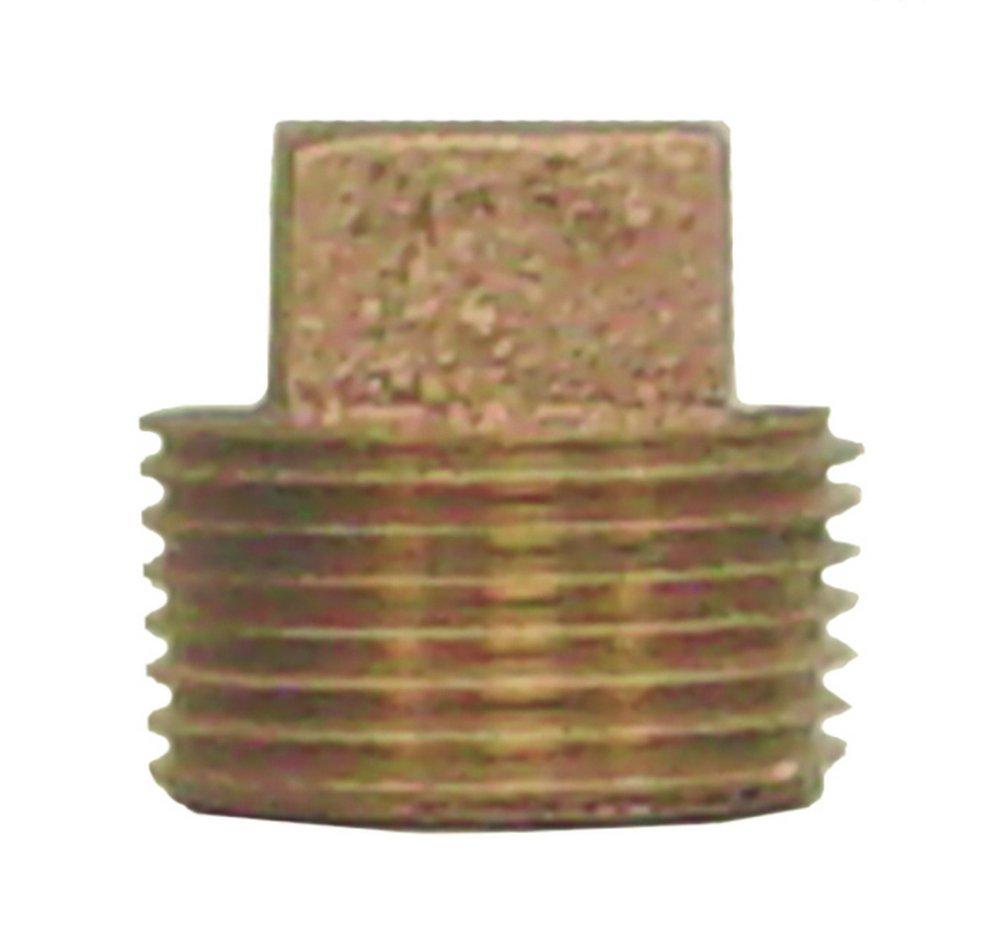 Legend Valve & Fitting Threaded Bronze Square Head Plug 