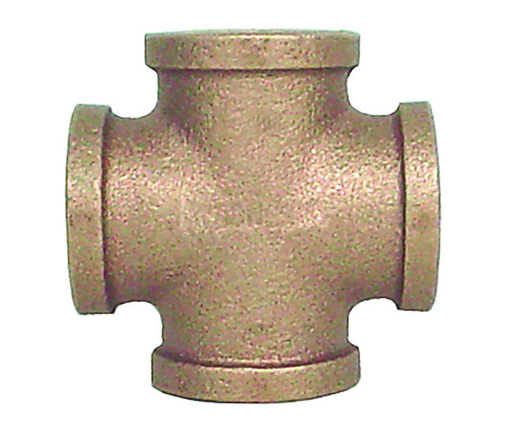 Legend Valve & Fitting Threaded Bronze Cross 
