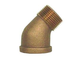 1 in. Threaded Bronze 45 Degree Street Elbow
