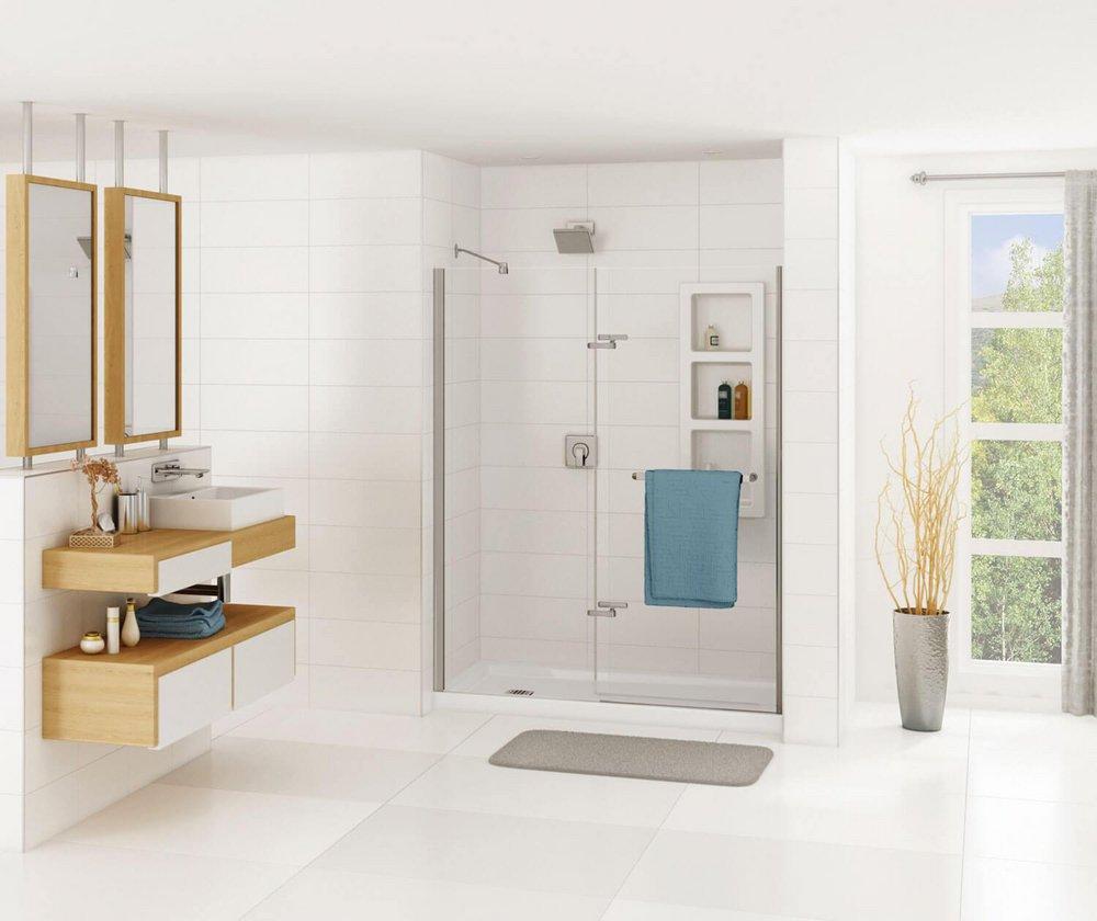 Maax US White 60 x 29-7/8 in. Rectangle Shower Base 