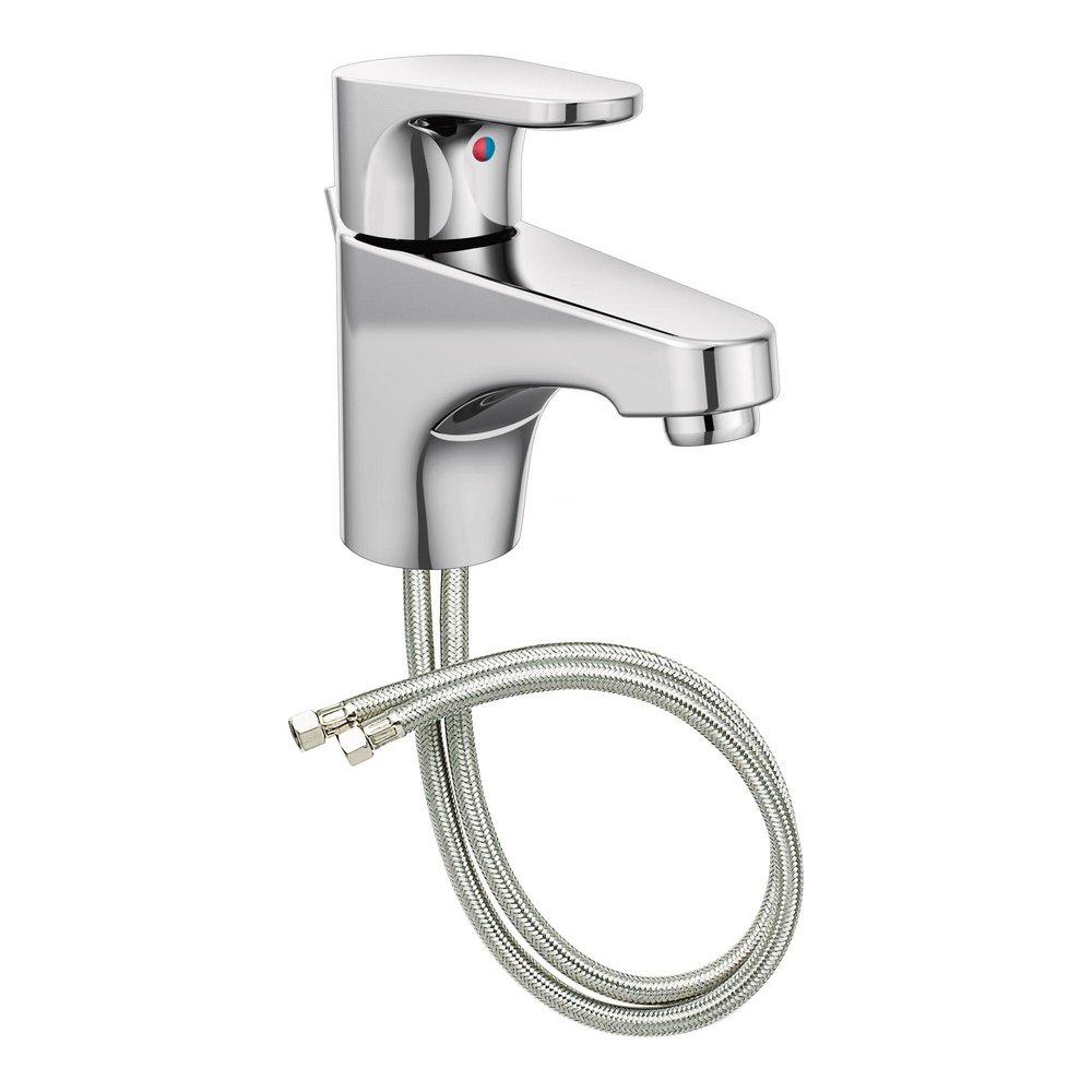 Cleveland Faucet Group Chrome Single Handle Centerset Bathroom Sink Faucet 
