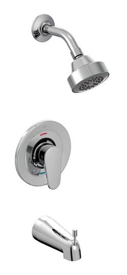 One Handle Single Function Bathtub & Shower Faucet in Chrome (Trim Only)