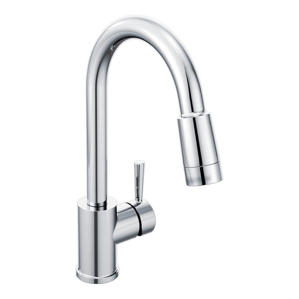 Cleveland Faucet Group Polished Chrome Single Handle Kitchen Faucet 