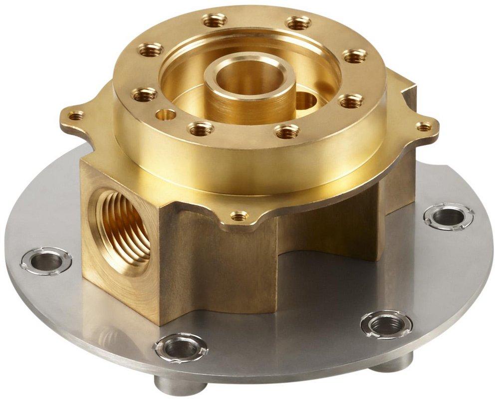 KOHLER 1/2 in. NPT Brass and Metal Faucet Mounting Block 