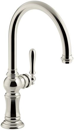 Single Handle Kitchen Faucet in Vibrant&reg; Polished Nickel