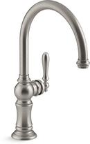 KOHLER Vibrant&reg; Stainless Single Handle Kitchen Faucet 