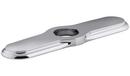 KOHLER Polished Chrome 3-Hole Kitchen Escutcheon 