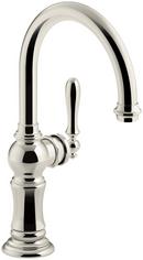 KOHLER Vibrant&reg; Polished Nickel Single Lever Handle Bar Faucet 