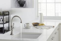 Single Handle Bar Faucet in Vibrant® Stainless