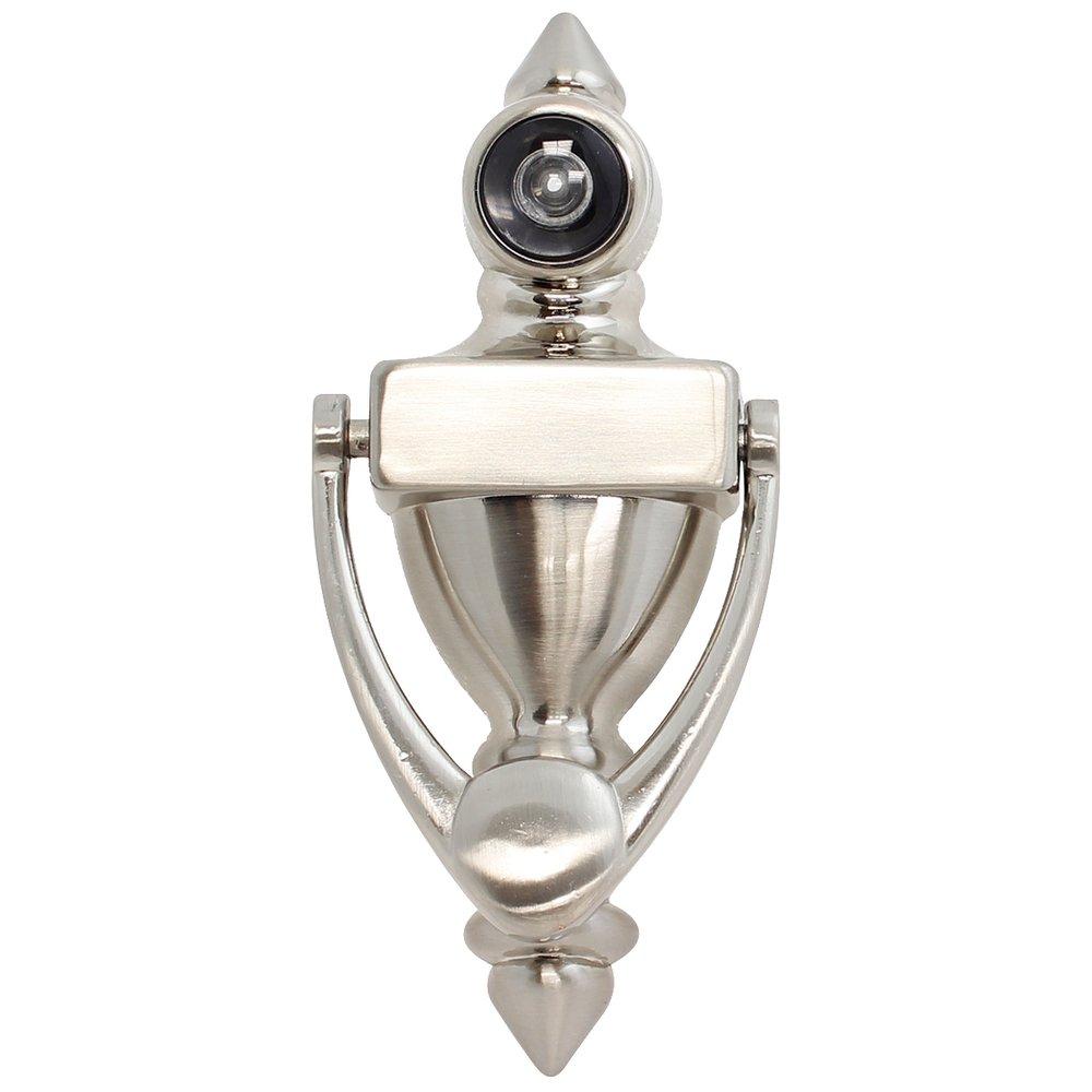 Satin Nickel 5-1/4 x 2-3/8 in. Die Cast Metal Door Knocker 