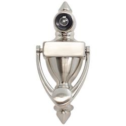 5-1/4 x 2-3/8 in. Die Cast Metal Door Knocker in Satin Nickel