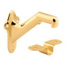 Brass Plated Hand Rail Bracket 