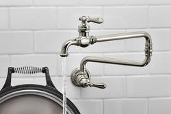 Wall Mount Pot Filler in Vibrant&reg; Polished Nickel