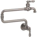 KOHLER Vibrant Stainless Wall Mount Pot Filler 