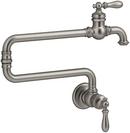 Two Handle Lever Handle Pot Filler in Vibrant Stainless