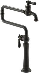 KOHLER Oil Rubbed Bronze Two Handle Lever Handle Pot Filler 