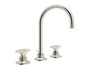 ROHL&reg; Polished Nickel Two Handle Widespread Bathroom Sink Faucet 
