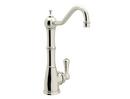 0.5 gpm 1 Hole Deck Mount Hot Water Dispenser with Single Lever Handle in Polished Nickel