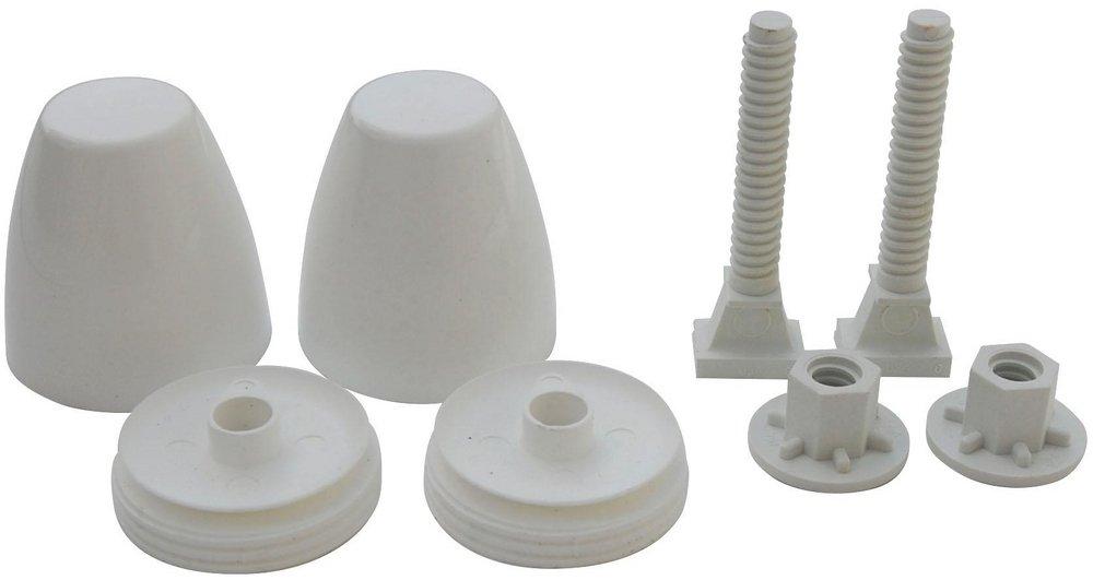 Sioux Chief White Closet Bolt Cover Cap in White 