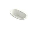 59-11/16 x 35-3/4 in. Drop-In Bathtub with Center Drain in Dune