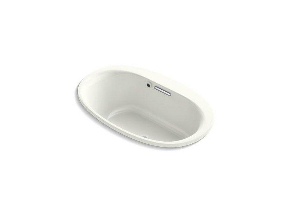 Dune 59-11/16 x 35-3/4 in. Drop-In Bathtub with Center Drain 