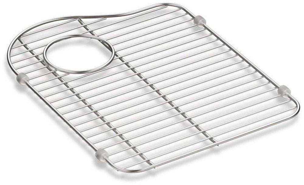 KOHLER Stainless Steel 16-7/8 in. Sink Rack for Right Hand Bowl 