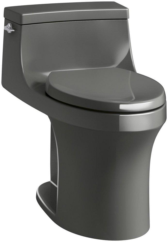 KOHLER Thunder&trade; Grey 1.28 gpf Elongated Comfort Height One Piece Toilet 