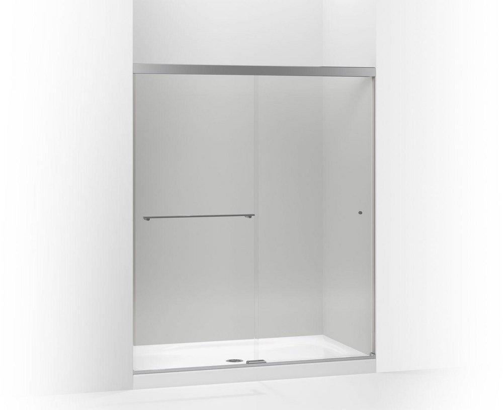 KOHLER Bright Polished Silver Shower Door 