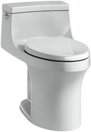 KOHLER Ice&trade; Grey 1.28 gpf Elongated Comfort Height One Piece Toilet 