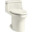 KOHLER Biscuit 1.28 gpf Elongated Floor Mount One Piece Toilet 