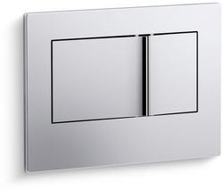 Flush Actuator Plate in Polished Chrome