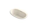 59-11/16 x 35-3/4 in. Drop-In Bathtub with Center Drain in Almond