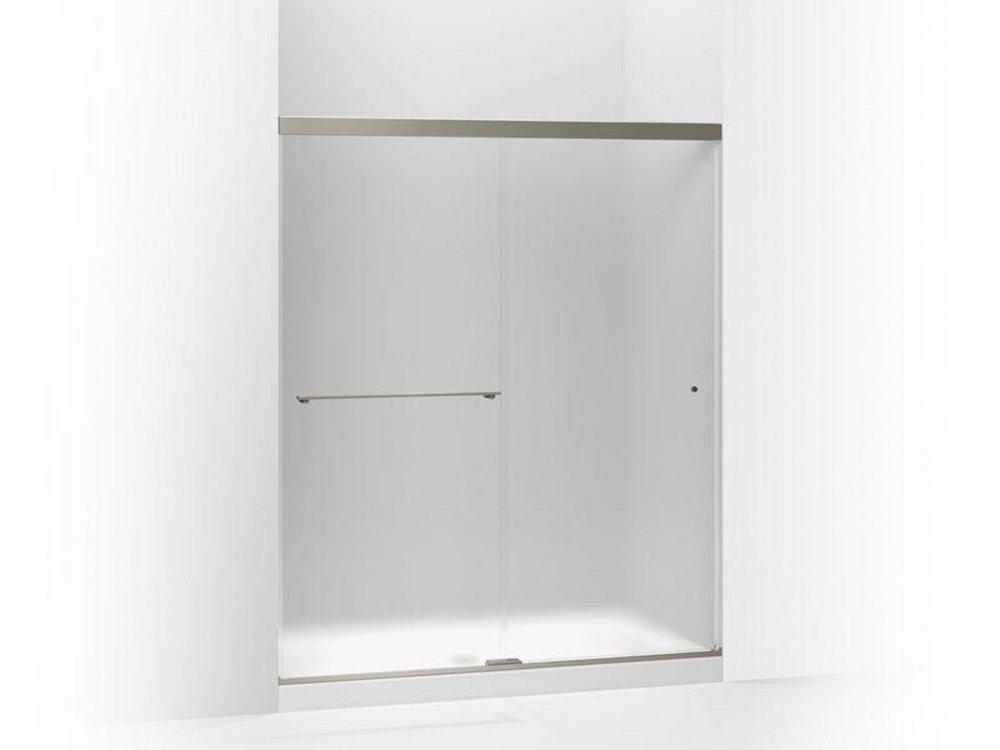 KOHLER Anodized Brushed Nickel 70 x 59-5/8 in. Sliding Shower Door 