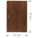 BLANCO Walnut 17-7/16 in. Wood Cutting Board 