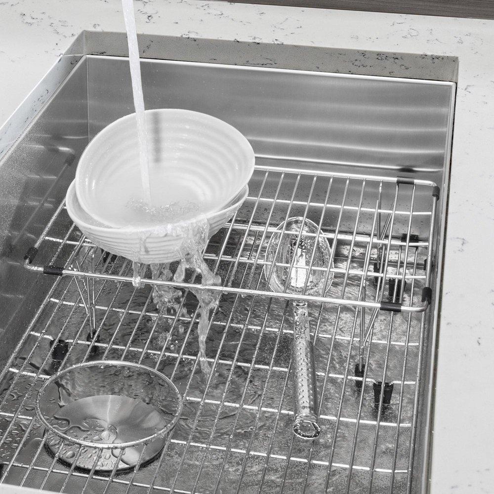 BLANCO Stainless Steel 15-3/8 in. Multi-Level Sink Grid 