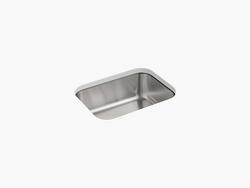23-3/8 in. Undermount Stainless Steel Single Bowl Kitchen Sink in Luster Stainless Steel