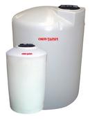 Chem-Tainer Industries White 64 x 81 in. Polyethylene Vertical Bulk Storage Tank 