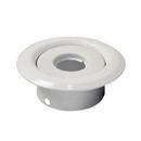 Victaulic White Adjustable Recessed Escutcheon in White