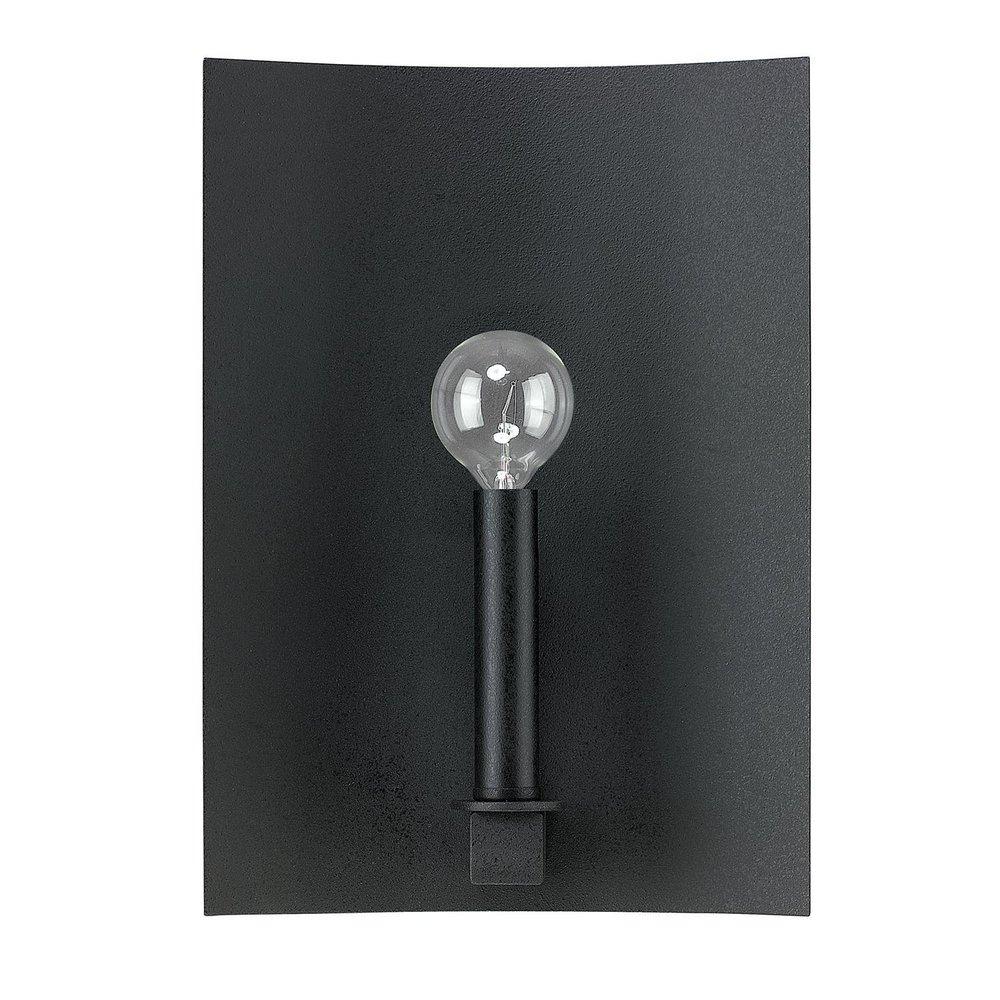 Capital Lighting Black Iron 1-Light Sconce 