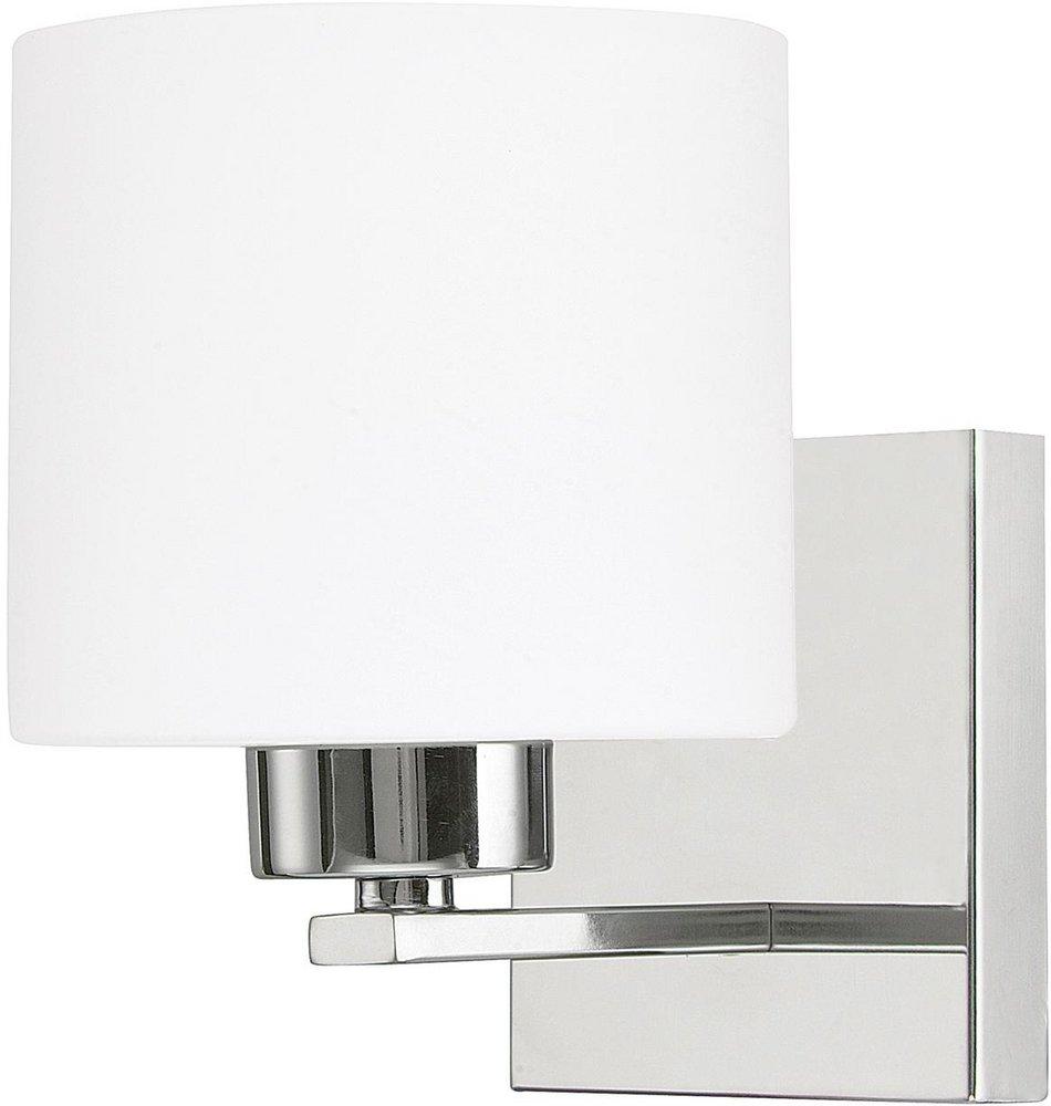 Capital Lighting Chrome 1-Light Sconce 