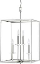 Capital Lighting Polished Nickel 26-3/4 in. 4-Light Foyer 