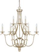 Capital Lighting Winter Gold 60W 9-Light Chandelier 